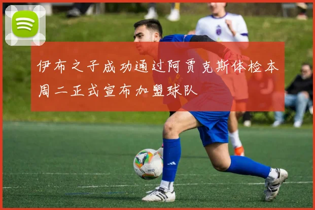 伊布之子成功通过阿贾克斯体检本周二正式宣布加盟球队